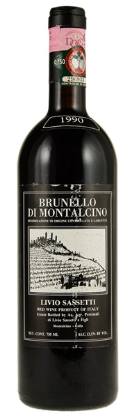 1990 Pertimali Brunello di Montalcino Sassetti Livio, 750ml