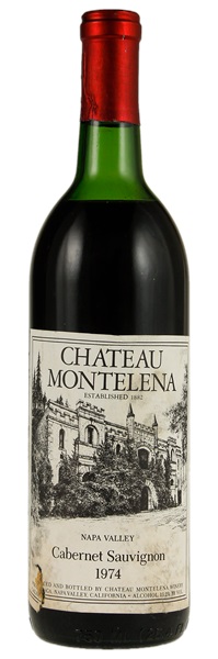 1974 Chateau Montelena Cabernet Sauvignon, 750ml