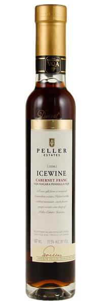 2006 Peller Estates Andrew Peller Signature Series Cabernet Franc Icewine, 187ml