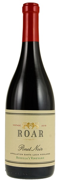 2019 Roar Wines Rosella's Vineyard Pinot Noir, 750ml