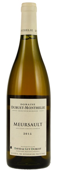 2015 Domaine Dubuet-Monthelie Meursault, 750ml