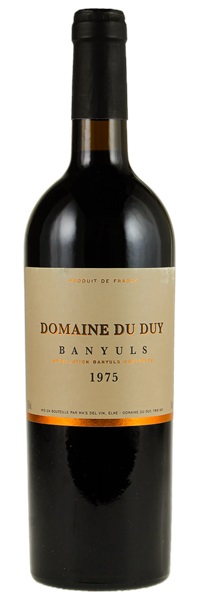1975 Domaine du Duy Banyuls, 750ml