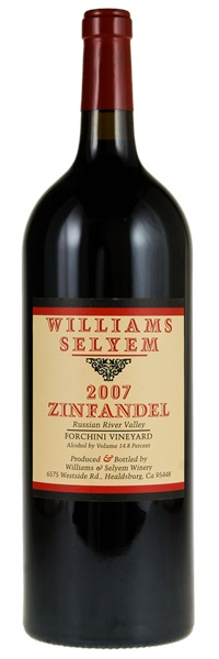 2007 Williams Selyem Forchini Vineyard Zinfandel, 1.5ltr
