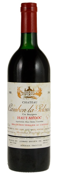 1988 Château Cambon la Pelouse, 750ml