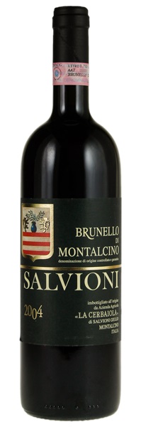 2004 Cerbaiola (Salvioni) Brunello di Montalcino, 750ml