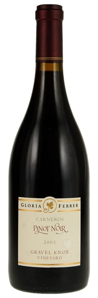 2005 Gloria Ferrer Gravel Knob Vineyard Pinot Noir, 750ml