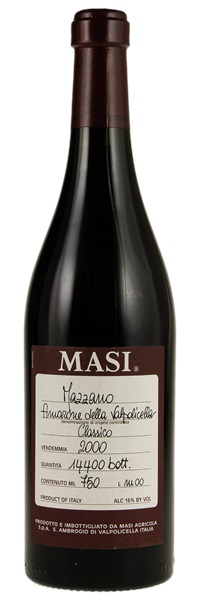 2000 Masi Mazzano Amarone Della Valpolicella Classico, 750ml