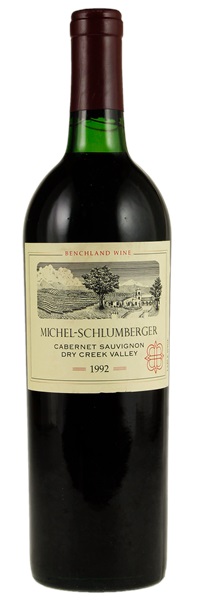 1992 Michel-Schlumberger Benchland Cabernet Sauvignon, 750ml