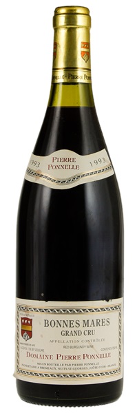 1993 Pierre Ponnelle Bonnes Mares, 750ml