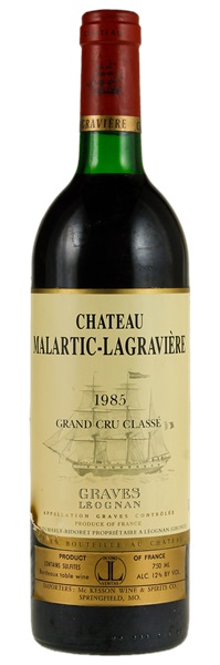 1985 Château Malartic-Lagraviere, 750ml