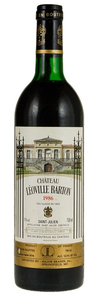 1986 Château Leoville-Barton, 750ml