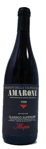 1990 Allegrini Amarone della Valpolicella Classico, 750ml
