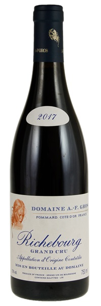 2017 Domaine A.-F. Gros Richebourg, 750ml