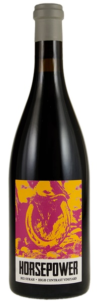 2021 Horsepower Vineyards High Contrast Vineyard Syrah, 750ml