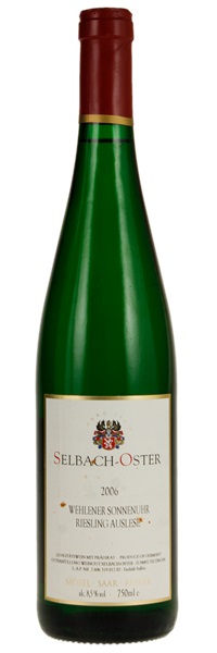 2006 Selbach-Oster Wehlener Sonnenuhr Riesling Auslese #13, 750ml