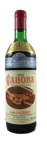 1983 Jean Galbert Cahors, 750ml