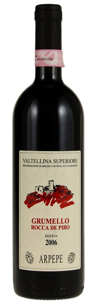 2006 AR.PE.PE. Valtellina Superiore - Grumello Rocca de Piro Riserva, 750ml