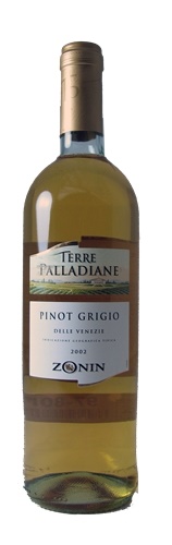 2002 Zonin Terra Palladiane Pinot Grigio, 750ml