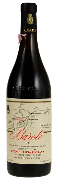 1990 Ettore Fontana Barolo, 750ml