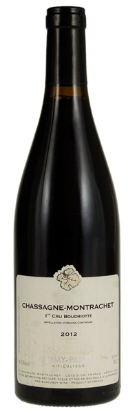 2012 Domaine Lamy-Pillot Chassagne-Montrachet Les Boudriottes, 750ml