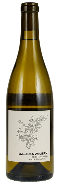 2022 Balboa Winery Roussanne, 750ml