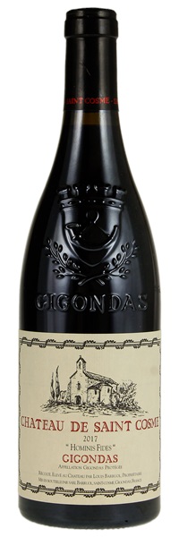 2017 Chateau Saint Cosme Gigondas Hominis Fides, 750ml