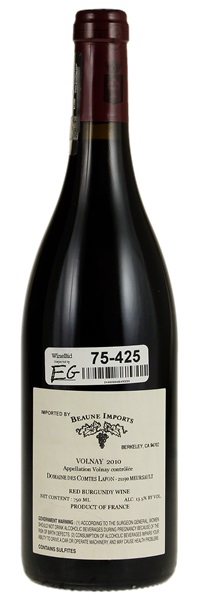 2010 Comtes Lafon Volnay, 750ml