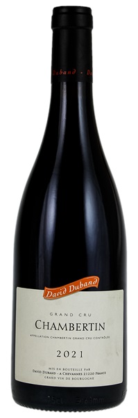 2021 David Duband Chambertin, 750ml