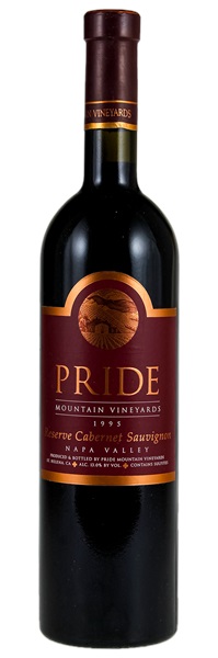 1995 Pride Mountain Reserve Cabernet Sauvignon