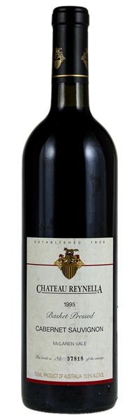 1995 Chateau Reynella Basket Pressed Cabernet Sauvignon, 750ml