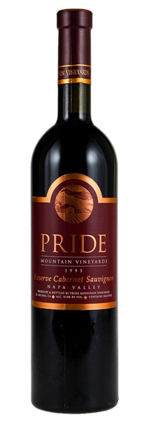 1995 Pride Mountain Reserve Cabernet Sauvignon