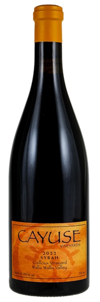 2022 Cayuse Cailloux Vineyard Syrah, 750ml