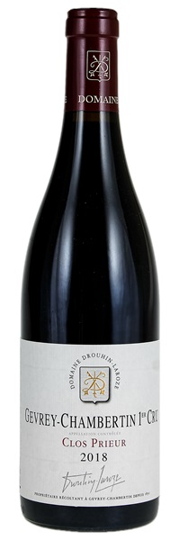 2018 Domaine Drouhin-Laroze Gevrey-Chambertin Clos Prieur
