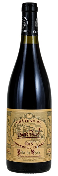 2015 J Paumel Chateau du Mourre du Tendre Cotes du Rhone Cuvée Paul