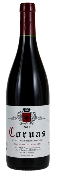 2016 Louis Sozet Cornas, 750ml