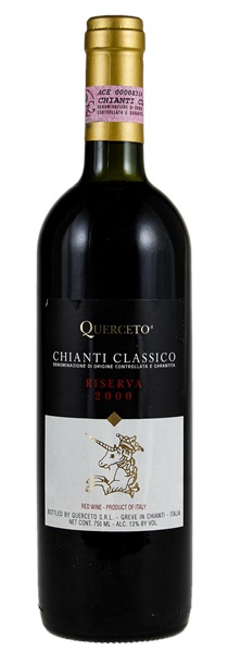 2000 Querceto Chianti Classico Riserva, 750ml