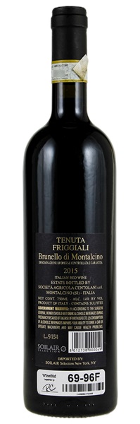 2015 Centolani Tenuta Friggiali Brunello di Montalcino, 750ml