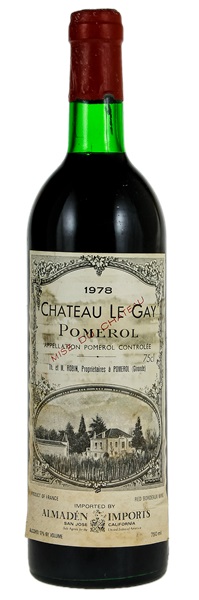 1978 Château Le Gay, 750ml