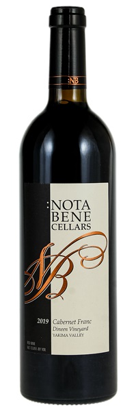 2019 Nota Bene Cellars Dineen Vineyard Cabernet Franc