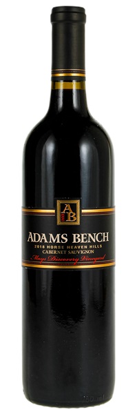 2018 Adams Bench Mays Discovery Vineyard Cabernet Sauvignon, 750ml