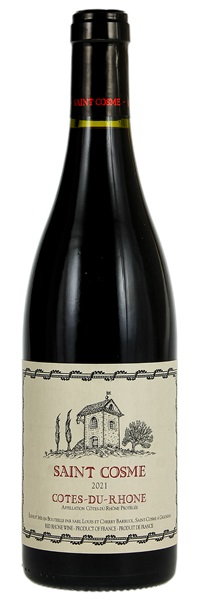 2021 Chateau Saint Cosme Côtes du Rhône, 750ml