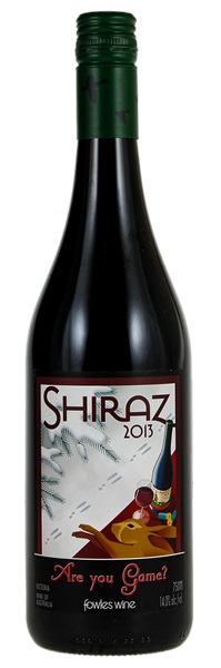 2013 Fowles Are You Game? Shiraz (Screwcap), 750ml