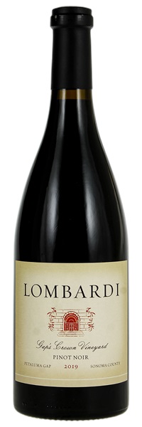 2019 Lombardi Wines Gap's Crown Pinot Noir, 750ml