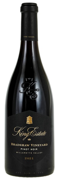 2021 King Estate Bradshaw Vineyards Pinot Noir, 750ml