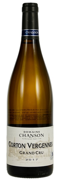 2017 Domaine Chanson Pere et Fils Corton Vergennes, 750ml