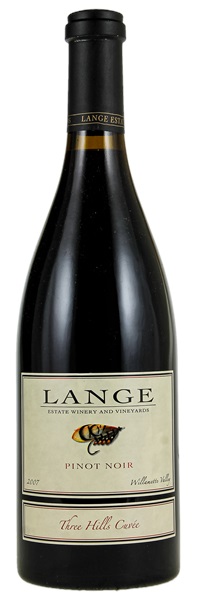 2007 Lange Winery Three Hills Cuvee Pinot Noir, 750ml