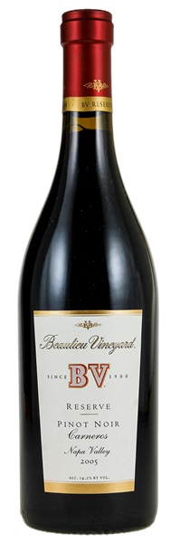 2005 Beaulieu Vineyard Los Carneros Reserve Pinot Noir, 750ml