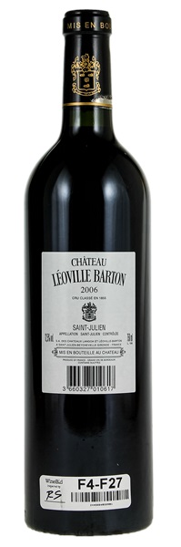 2006 Château Leoville-Barton, 750ml