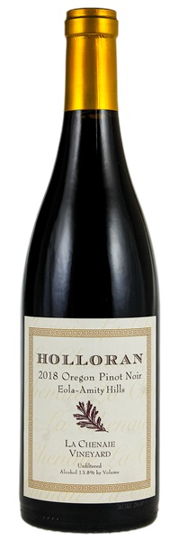 2018 Holloran La Chenaie Vineyard Pinot Noir, 750ml