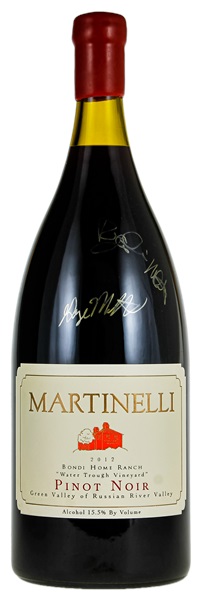 2012 Martinelli Bondi Home Ranch Water Trough Vnyd Pinot Noir, 5.0ltr